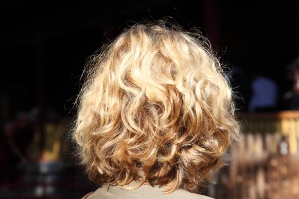 Blont hår — Stockfoto