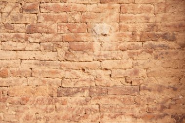 Kırmızı tuğla duvar dokusu