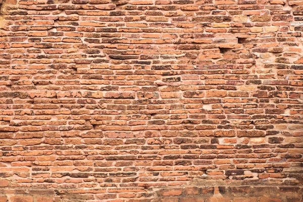 Kırmızı tuğla duvar dokusu — Stok fotoğraf