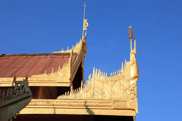 Detalj av mandalay palace — Stockfoto