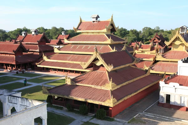 Mandalay παλάτι Royalty Free Εικόνες Αρχείου
