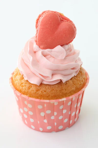 Cupcakes met hart — Stockfoto