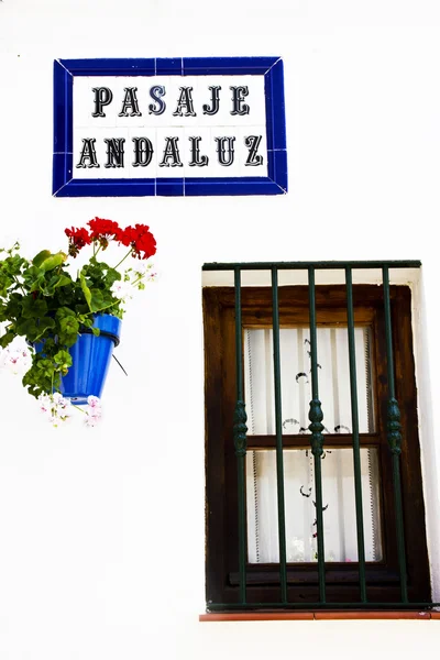 Village typique andalou blanc — Photo