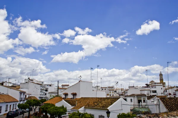 Villaggio tipico andaluso bianco — Foto Stock