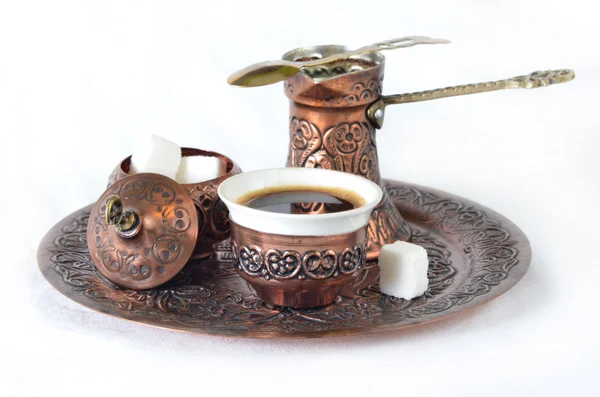 Traditional Turkish-Bosnian Coffee — Stock Photo, Image