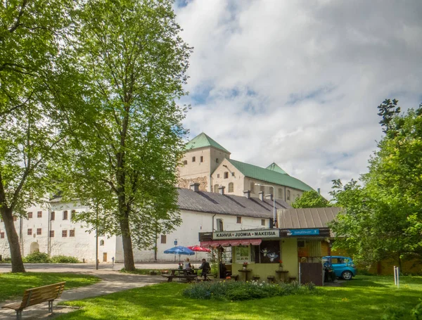 투르쿠 투르쿠 Turun Linna 핀란드의 역사적 건물이다 — 스톡 사진