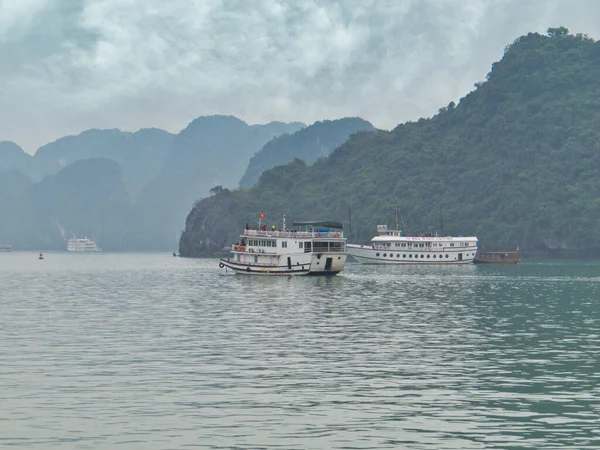 Вьетнам Лонг Бухта Тонкинском Заливе Южно Китайском Море Выходящая Восточное — стоковое фото