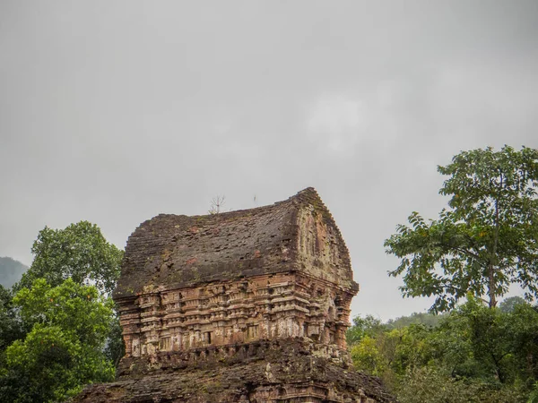 Vietnam Michon Complesso Templi Indù Costruito Sul Territorio Dell Attuale — Foto Stock