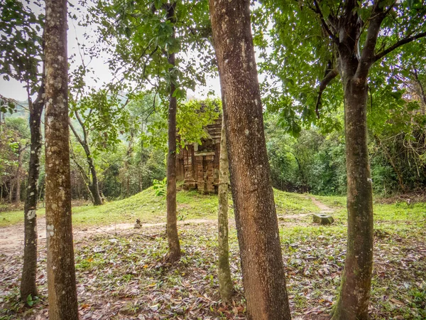 Vietnam Michon Ist Ein Komplex Hinduistischer Tempel Der Jahrhundert Auf — Stockfoto