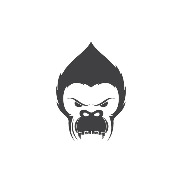 Cute Face Celebes Crested Macaque Logo Design Vector Graphic Symbol — стоковый вектор