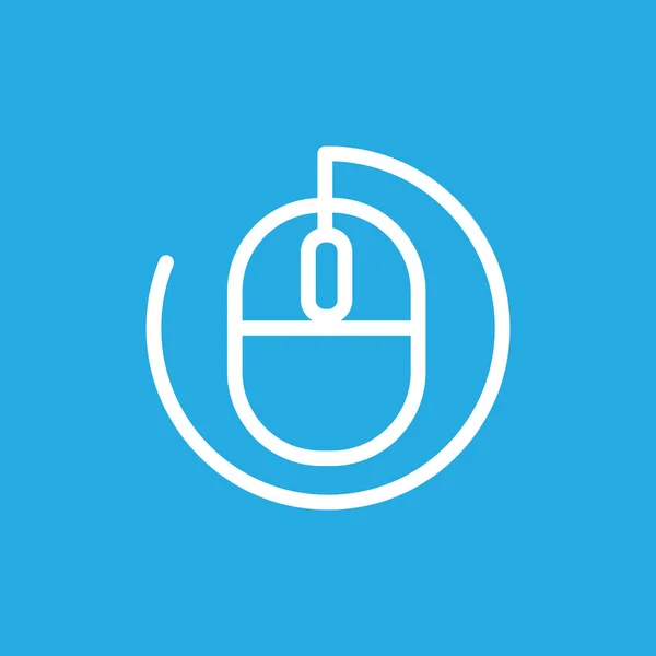 Geometryczny Okrąg Myszy Tech Logo Projekt Wektor Graficzny Symbol Ikona — Wektor stockowy