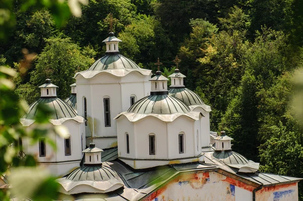 Ortodoks kilise ve manastır, Makedonya, kriva palanka st.joachim osogovski — Stok fotoğraf