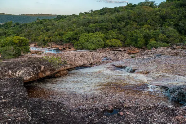 Stock image Halley well with the rocky bed of the Lenois river in Chapada Diamantina in the city of Lenois Bahia Brazil