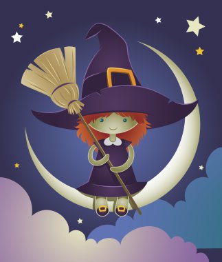 sevimli küçük cadı