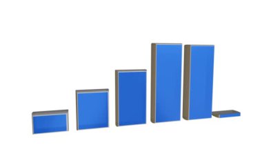 Yükselen iş hisse senedi grafiği piyasa grafiği