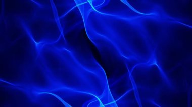 Dalga yumuşak arka plan, dalgalar hareket akışı mavi