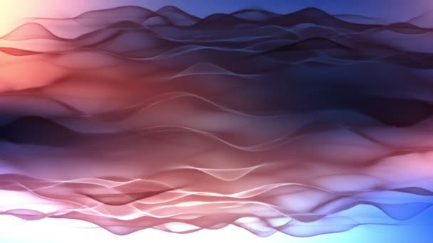 Arrière-plans abstraits, doux mouvement des vagues colorées fond coulant 