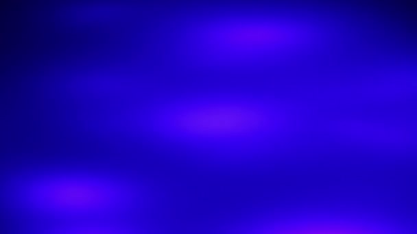 Fondo azul abstracto con luces desenfocadas, efecto bokeh de movimiento de luz borrosa — Vídeos de Stock