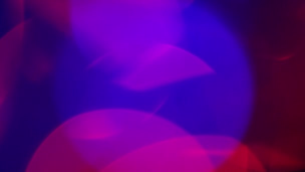 Abstrakt röd blå bakgrund-defokuserad ljus, suddig ljus bokeh effekt — Stockvideo