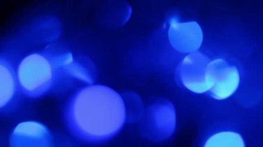 ufuk mavi ışıkları ile bokeh, bulanık hareketli arka plan