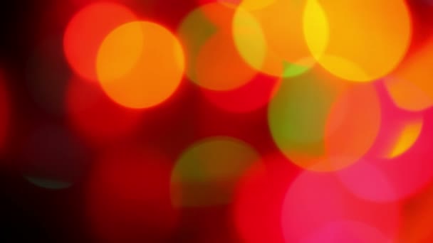 lumières défocalisés, fond de mouvement