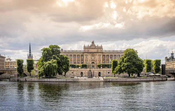 Swedish parliament, Stockholm. — Stock Photo, Image