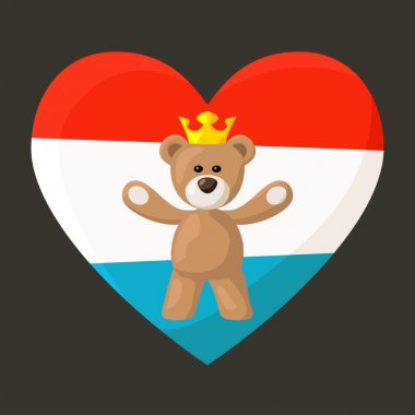 Luxembourg Royal Teddy Bear