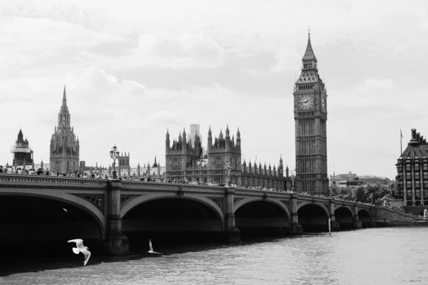 Big Ben and parliament westminster landmark London — стоковое фото