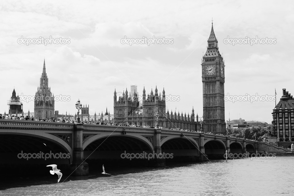 Big ben and parliament westminster landmark London