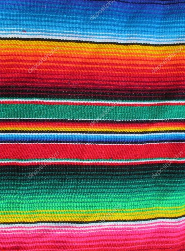 Cinco de mayo poncho serape Mexican background handwoven rug poncho