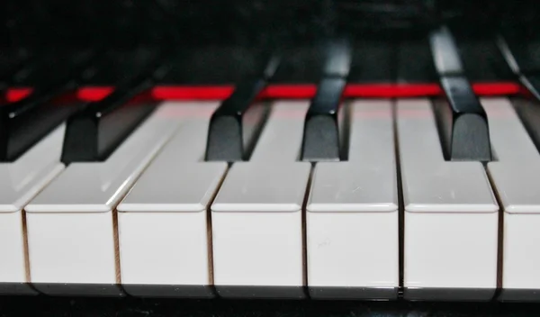 Piano toetsen — Stockfoto