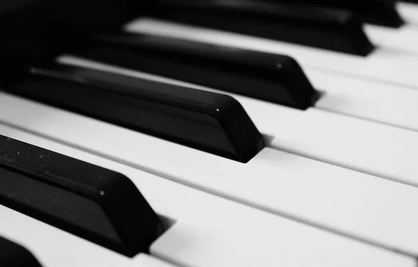 Piano toetsen — Stockfoto