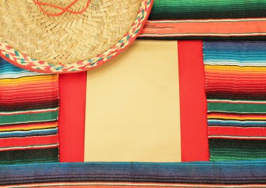 fiesta poncho serape sombrero poncho Meksika arka plan İspanyol tema stok, fotoğraf, fotoğraf, resim, resim,