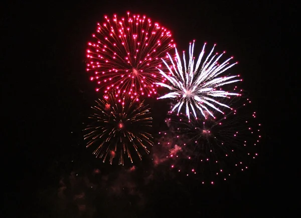 Feuerwerk Ereignis Hintergrund feiern — Stockfoto