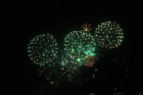 Fireworks Display event background celebrate — Stock Photo, Image