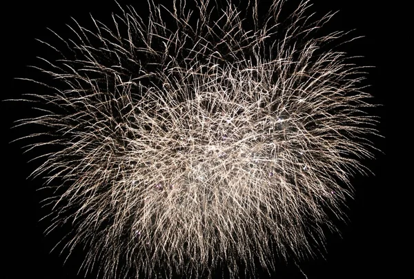 Tűzijáték bemutatás esemény háttér ünnepelni — Stock Fotó