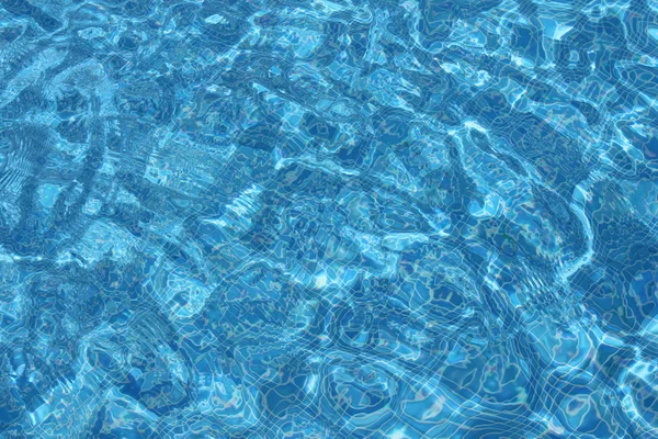 Swimming pool water texture full screen — Stock Photo, Image
