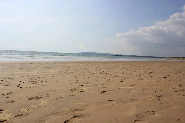 Camber Sands East Sussex View Camber Sand Dunes Sky Sea — Stock Photo, Image