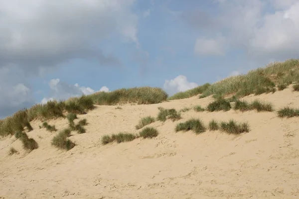 Camber Sands East Sussex View Camber Sand Dunes Sky Sea — Stock Photo, Image