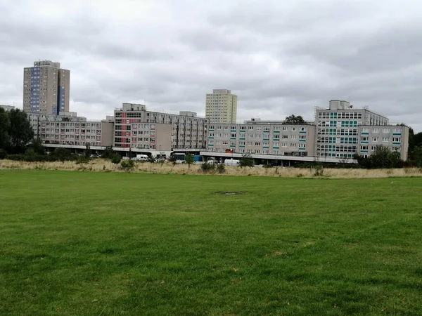 Londres Reino Unido 2021 Famosa Finca Concejal Broadwater Experimento Corbusiano — Foto de Stock