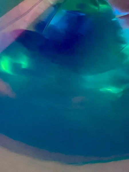 Blue Synth Wave Vapor Laser Lights Hologram Luminous Background Sci — Stock Photo, Image