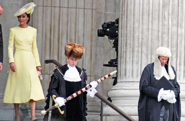 Londres Reino Unido 2022 Príncipe Guillermo Kate Duquesa Cambridge Platinum — Foto de Stock