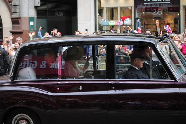 Londyn Wielka Brytania 2022 Książę Karol Camilla Księżna Cornwalll Jubileuszowym — Zdjęcie stockowe