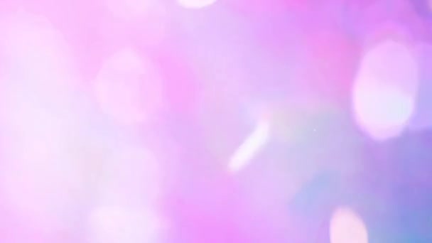 ウェディングコンフェッティ背景発光虹色ネオンシンセ波ネオン蒸気レーザーライトホログラム背景Sfディスコ抽象的なシンセ虹色レトロ技術未来的なストック映像 — ストック動画
