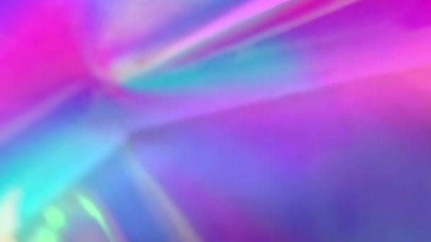 Neon Green Pink Synth Wave Vapor Luzes Luminosas Holograma Fundo — Vídeo de Stock