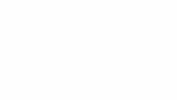 Анимированный Синий Перерыв Белом Фоне Фон Скручен Вдоль Радиуса Векторная — стоковое видео