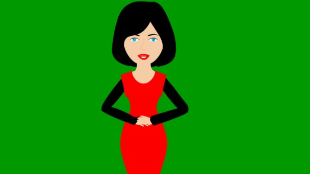 Animated Speaking Girl Red Dress Woman Constantly Tells Something Gestures — Stock Video © ttjanka #583117784 Animated Speaking Girl Red Dress Woman Constantly Tells Something Gestures — Stock Video © ttjanka #583117784