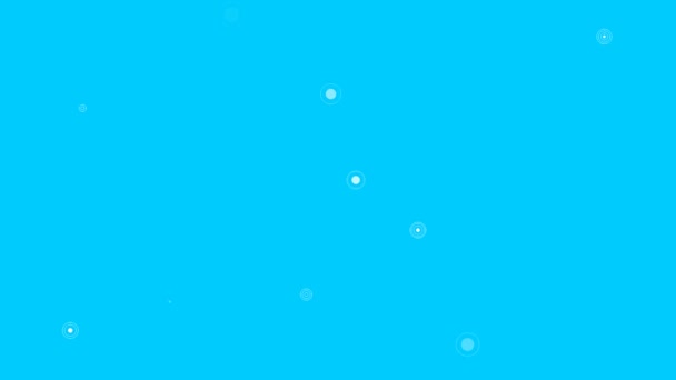 Animated Blue Abstract Background Point Backdrop Animation Dots Concept Vector — Stock videók
