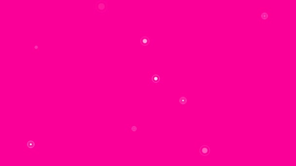 Animated Pink Abstract Background Point Backdrop Animation Dots Concept Vector – Stock-video