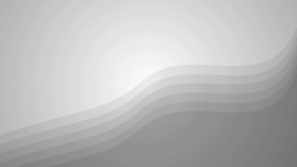Animated Gray Spot Background Looped Video Decorative Wave Gradually Changes — 비디오